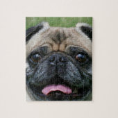 Pug Dog ジグソーパズル (縦)
