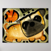 Pug Dog dk_2005aug8o ポスター (正面)