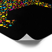 Pug Dog Lka Dot International Dot Day  ポスター (角)