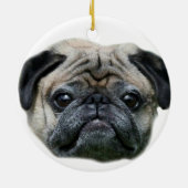 Pug dog ornamnet セラミックオーナメント (裏面)