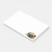 Pug Dog Post-it®ノート ポストイット (アングル)