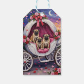 Pug Dog Valentine's Day ギフトタグ (裏面)