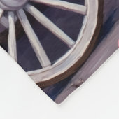 Pug Dog Valentine's Day フリースブランケット (角)