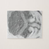 Pug Face ジグソーパズル (横)