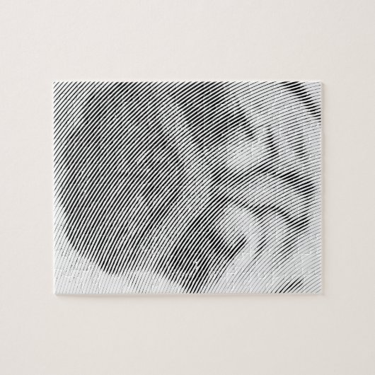 Pug Face ジグソーパズル (横)