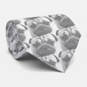 Pug Face ネクタイ (ロール)