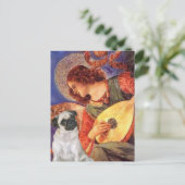 Pug H (Fawn) - Mandolin Angel ポストカード (スタンド正面)