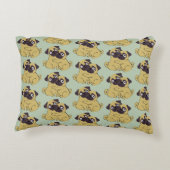 Pug hug アクセントクッション (裏面)