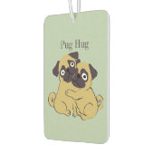 Pug hug  カーエアーフレッシュナー (左)