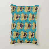 Pug hug Blue, アクセントクッション (裏面(縦))