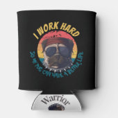 PUG I WORK懸命 缶クーラー (裏面)