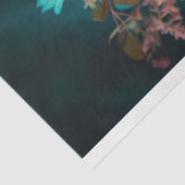 Pug in花模様2 Decopage紙 薄葉紙 (詳細)