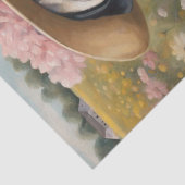 Pug in開花:フローラファンタジーの分離 薄葉紙 (詳細)