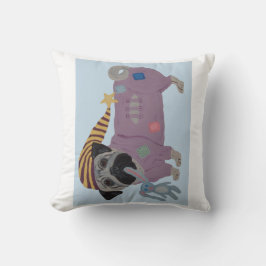 Pug in PJs  クッション