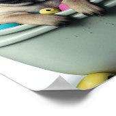 Pug Life:浴槽でのソーピーの冒険 ポスター (角)