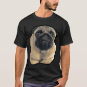 Pug loaf tシャツ (正面)