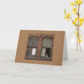 "Pug Lookout" カード (黄色い花)