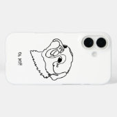 Pug Love：編集可能な文字電話ケース Case-Mate iPhoneケース (裏面 (横))