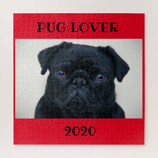 Pug Lover Puzzle 600 + ジグソーパズル (縦)