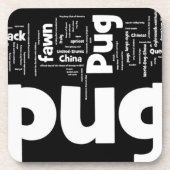 pug mashup.png コースター (正面)