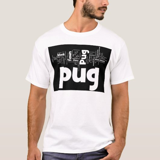pug mashup.png tシャツ (正面)