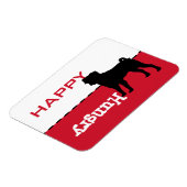 Pug Meカスタマイズ食べ物を与え可能な単語マグネットサイン マグネット (左側)