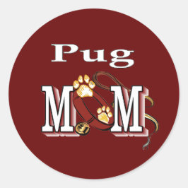 PUG MOMギフト ラウンドシール
