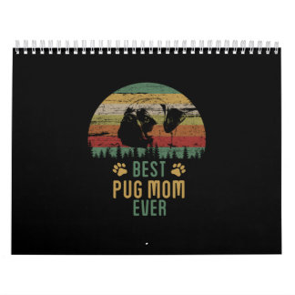 Pug mom カレンダー