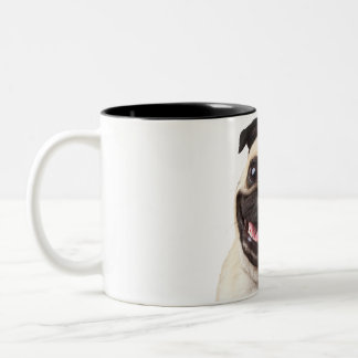 pug mug ツートーンマグカップ