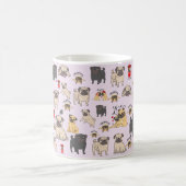 Pug Mug Pugコーヒーマグ最高のギフトPug Owner コーヒーマグカップ (中央)