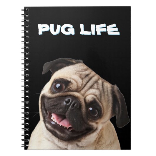 PUG NOTEBOOK  ノートブック (正面)