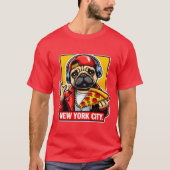PUG-NYCスタイル Tシャツ (正面)