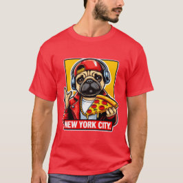 PUG-NYCスタイル Tシャツ