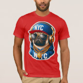 PUG-NYC 4 Tシャツ (正面)