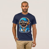 PUG-NYC 5 Tシャツ (正面フル)