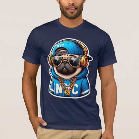 PUG-NYC 5 Tシャツ (正面)