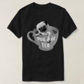 Pug Of Tea Cool Herbal Beverage Drinkers Funny An Tシャツ (デザイン正面)