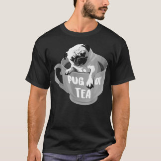 Pug Of Tea  Cool Herbal Beverage Drinkers Funny An Tシャツ