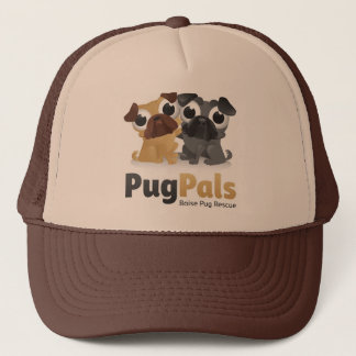 Pug Pals、Inc.のトラック運転手の帽子 キャップ