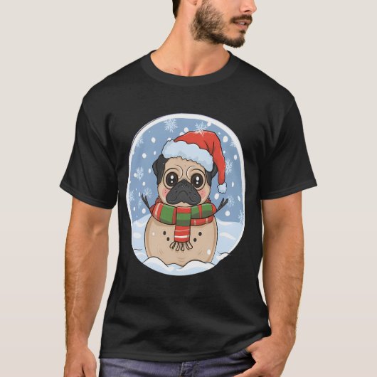 Pug Passion - for Pug Devos Tシャツ (正面)