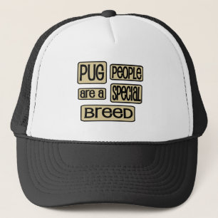 Pug People are a special Breedおもしろい犬ことわざ キャップ