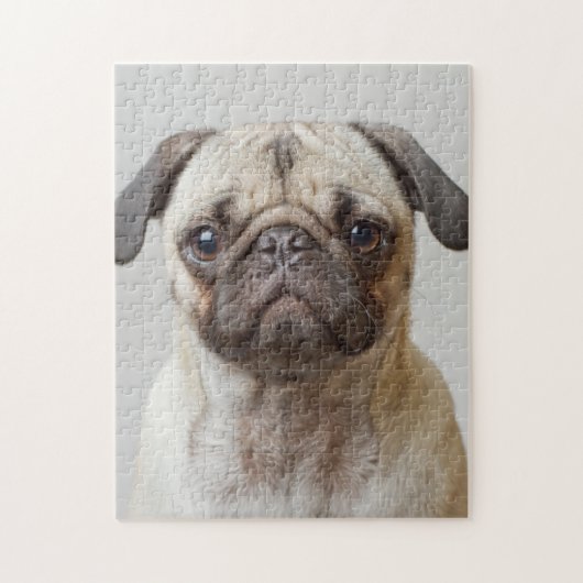 Pug Portrait ジグソーパズル (縦)
