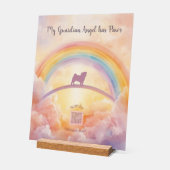 Pug Rainbow Bridge Acrylic Memorial Sign – Music アクリルサイン (傾斜)