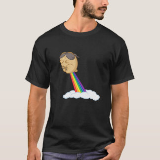 Pug Rainbow Fart Tシャツ