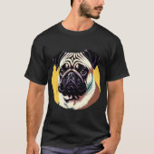 Pug s tシャツ (正面)