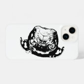 Pug Spirit Holiday Case iPhoneケース (裏面横)