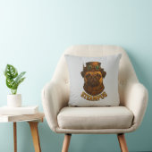 Pug Steampunk Cushion Vintage retro dog art  クッション (椅子)