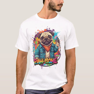 Pug Tシャツ