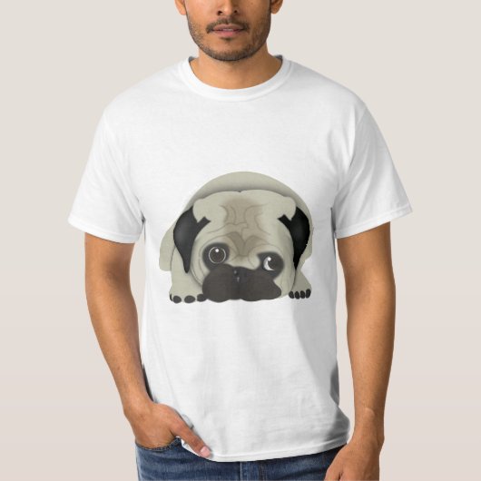 Pug Tシャツ (正面)