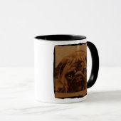 Pug taza マグカップ (正面右)